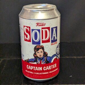 New/Sealed collectable Funko Soda Marvel What If...? Captain Carter